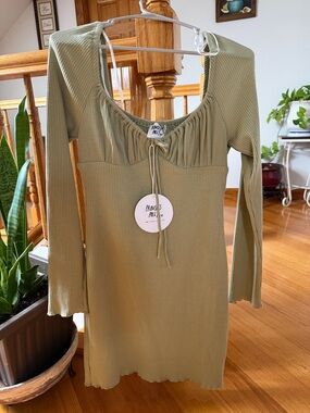 Princess Polly slow dancing long sleeve mini dress